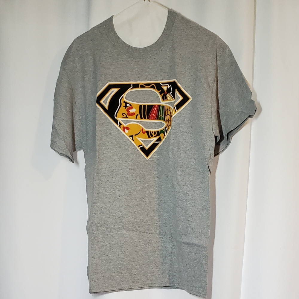 Chicago Blackhawks Superman T-Shirt